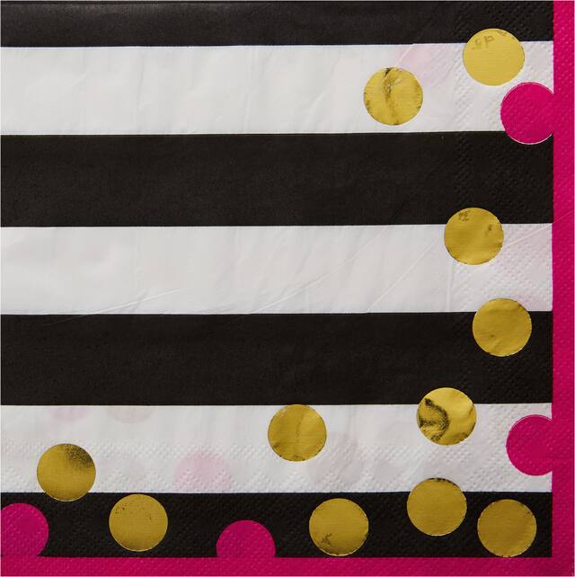Confetti Lunch Napkins, 16-pk Front_Flat