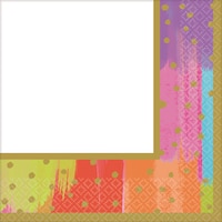 Serviettes de table coup de pinceau, paq. 16 CloseUp