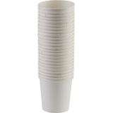 Tasses à poignée blanche, paq. 50 Front_Elevated