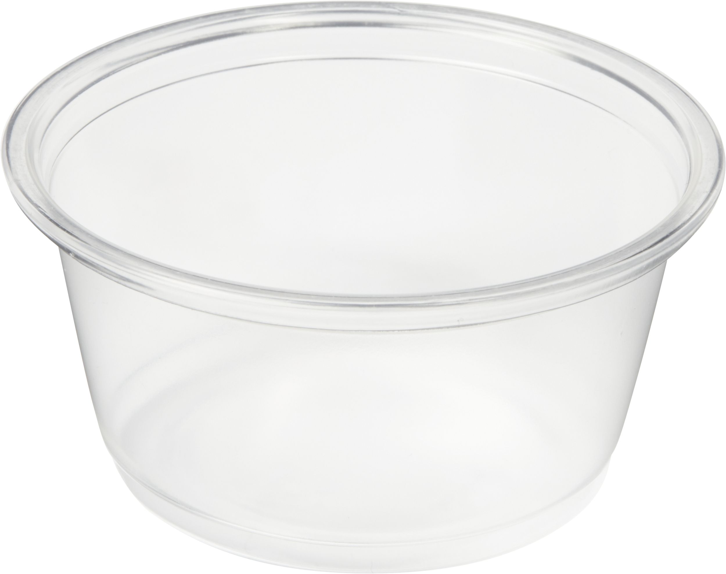 Plastic Portion Cups, Clear, 1.5-oz, 200-pk, for New Year's Eve/Graduation/Christmas/Birthday Party Front_Elevated