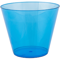 Gobelets réutilisables en plastique, paq. de fête, couleurs variées, 9 oz, paq. 72, pour Noël/Action de grâces/réveillon/fête d'anniversaire