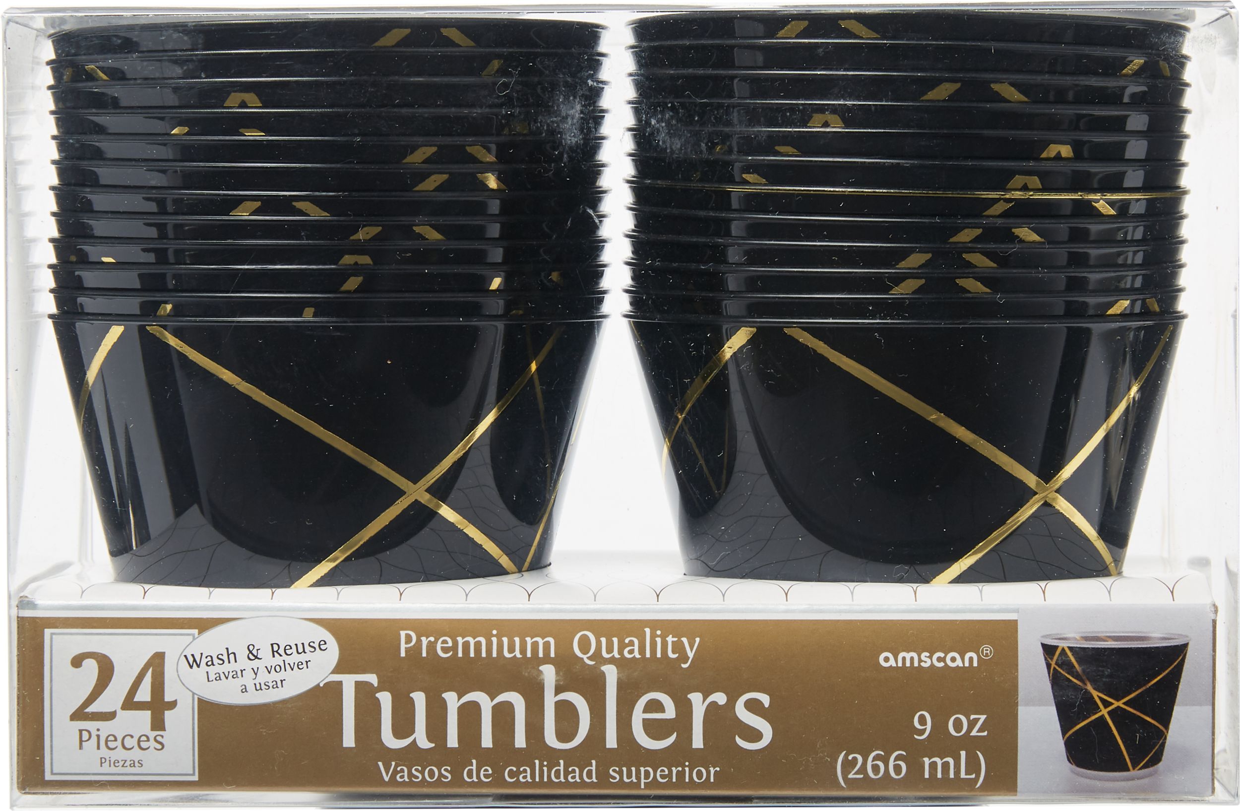 TMBLR BLK/GLD LNE 24