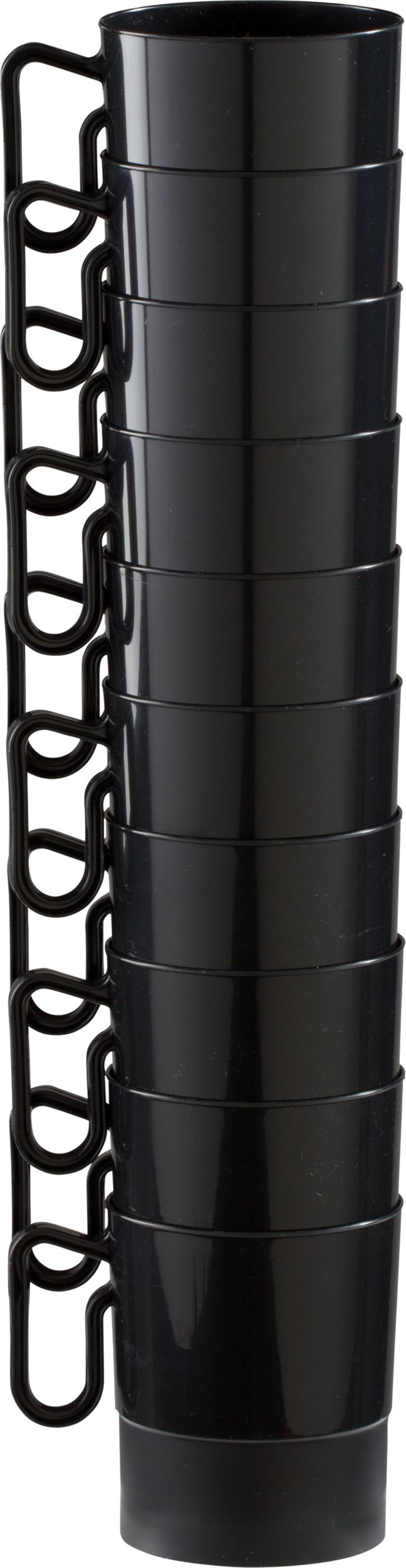 COFF MUG PLST BLK 20