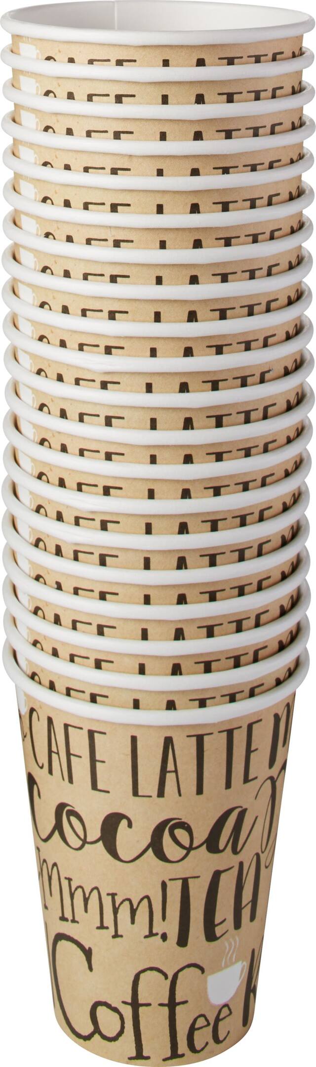 Big Party Craft Paper Coffee Cups, 40-pk Front_Elevated