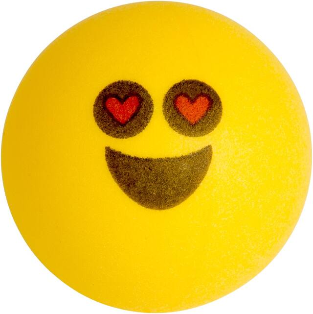Balles de pong Bonhomme sourire, paq. de 6 Front_Flat
