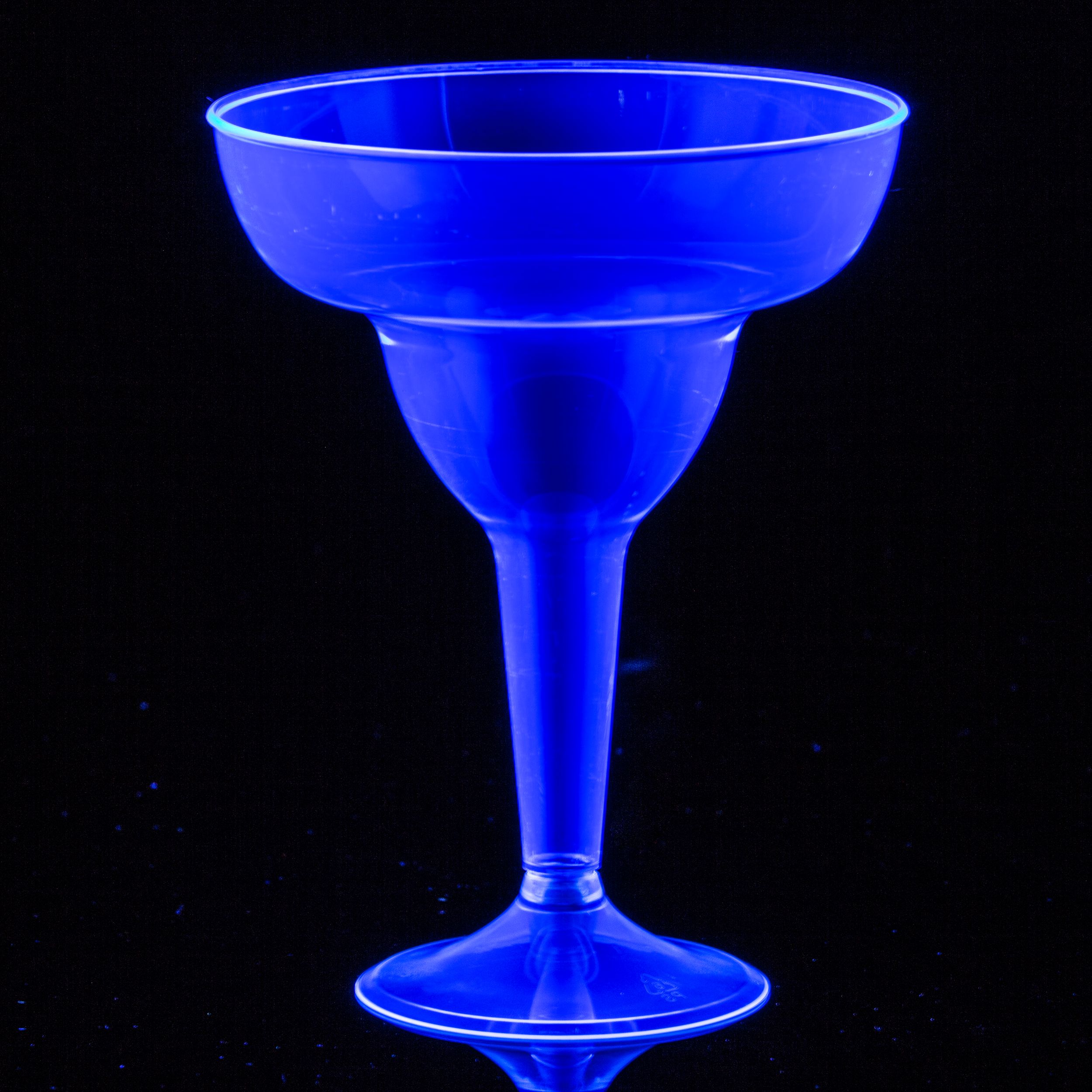 Big Party Pack Black Light Neon Margarita Glasses, 20-pk Front_Flat