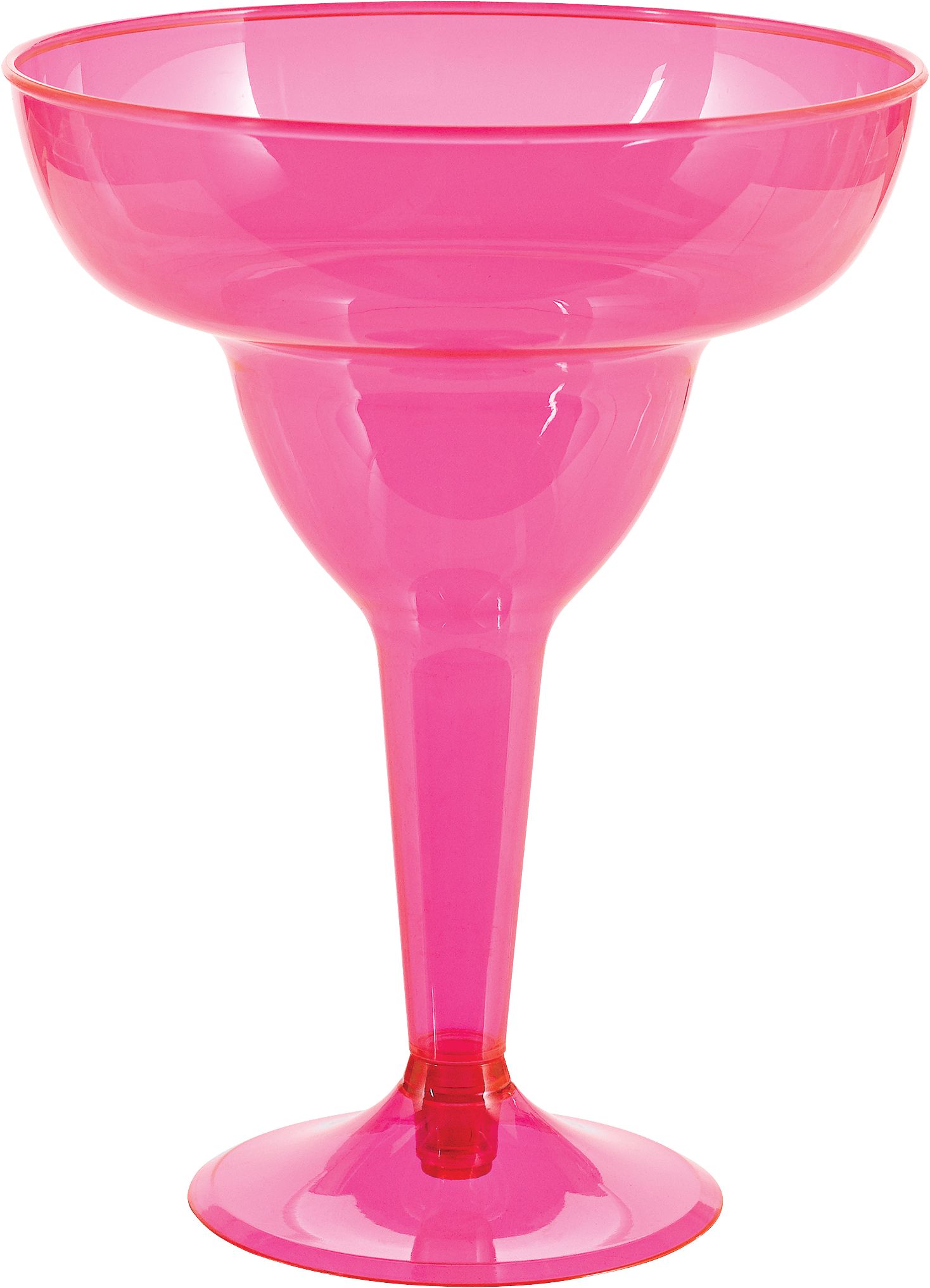 Big Party Pack Black Light Neon Margarita Glasses, 20-pk Front_Elevated