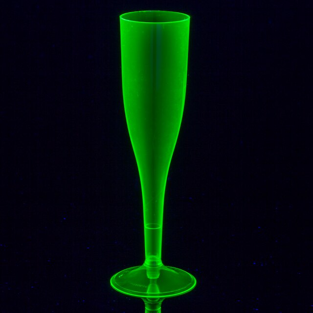 Black Light Neon Champagne Flutes, 20-pk | Party City