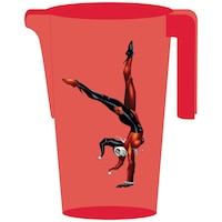 Harley Quinn Pitcher Front_Elevated