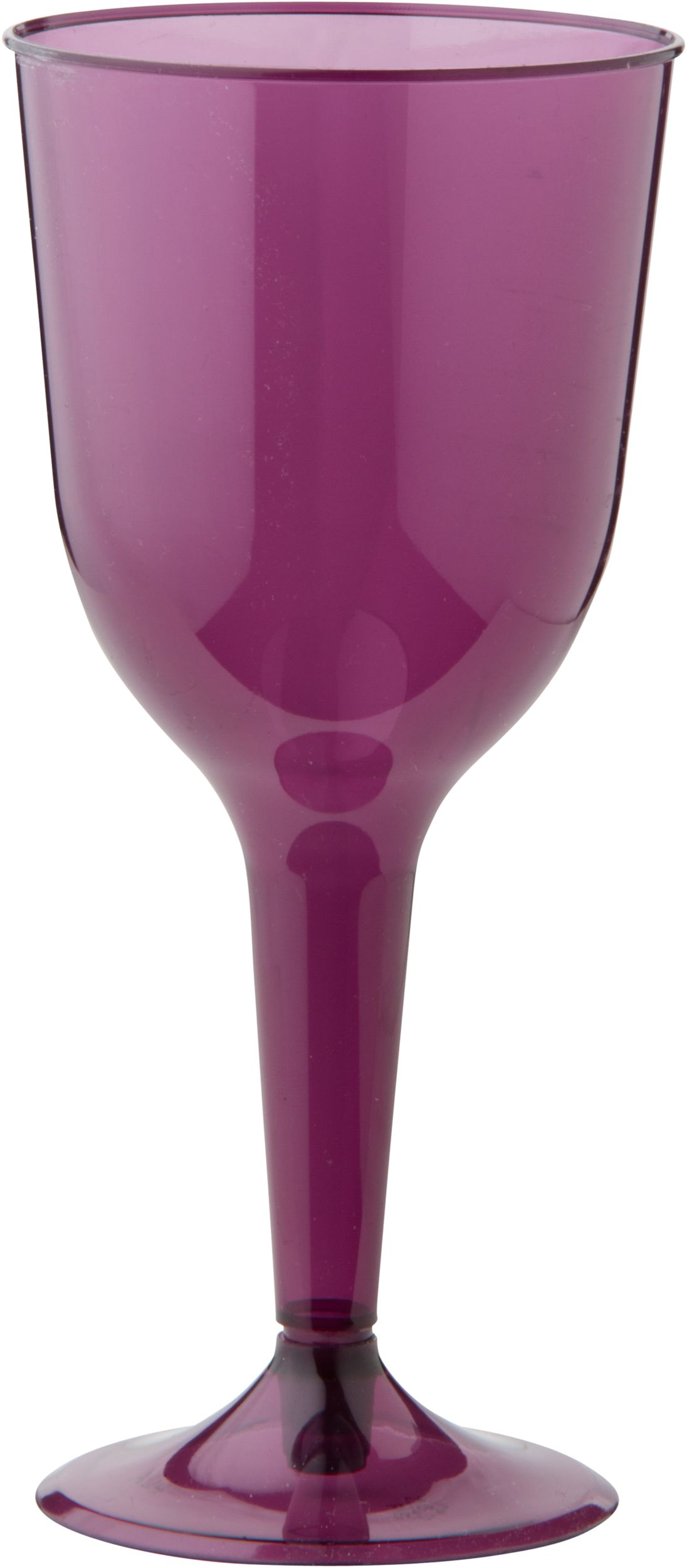 Premium Plastic Plum Wine Glasses, 18-pk Front_Elevated