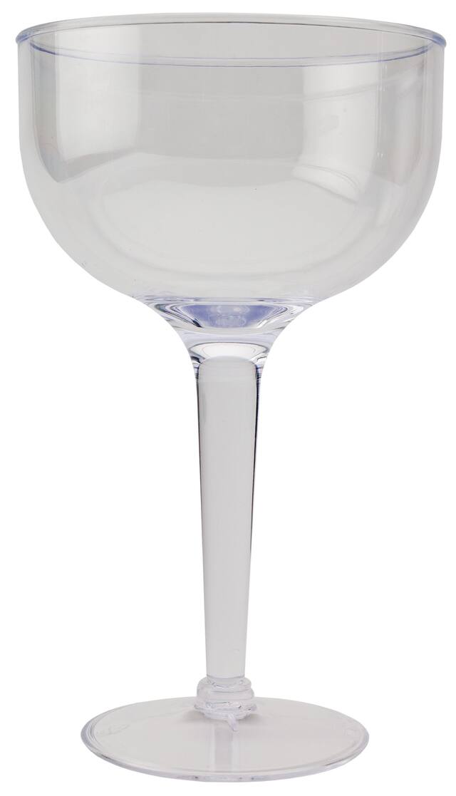 Verre à vin transparent, 45&nbsp;oz Front_Flat