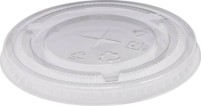 Plastic Cup Lids, Assorted Colours, 18-oz, 50-pk, for New Year's Eve/Graduation/Christmas/Birthday Party Front_Elevated