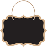 Affiches tableau noir, paq. de 8 Front_Flat