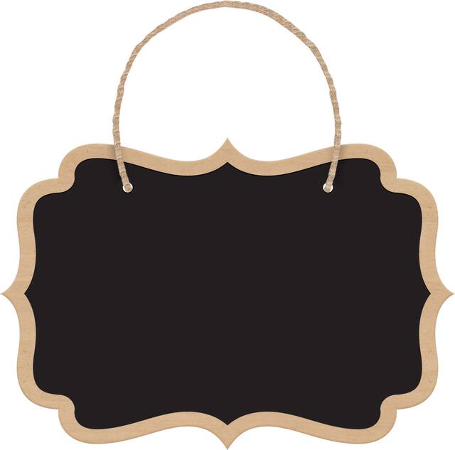 Chalkboard Signs, 8-pk Front_Flat