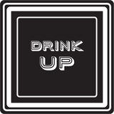 Eat and Enjoy Coasters, 18-pk Overhead_Flat