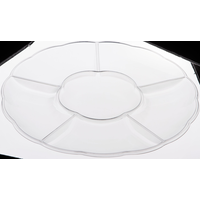 Plateau à compartiments en plastique transparent Overhead_Plunge