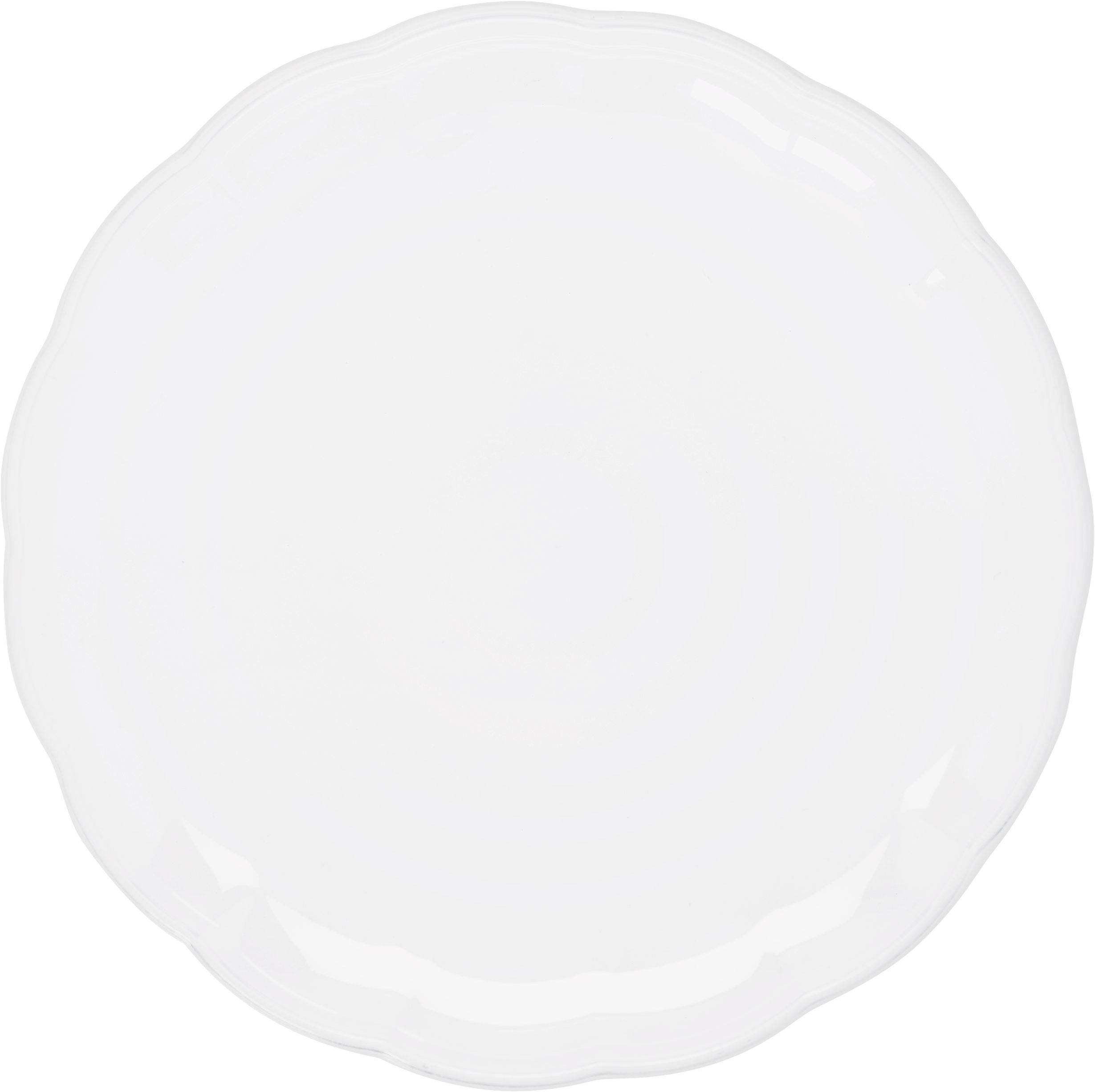 12" TRAY PLST CLEAR