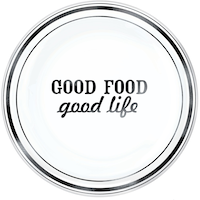 Eat & Enjoy Round Platter Front_Flat