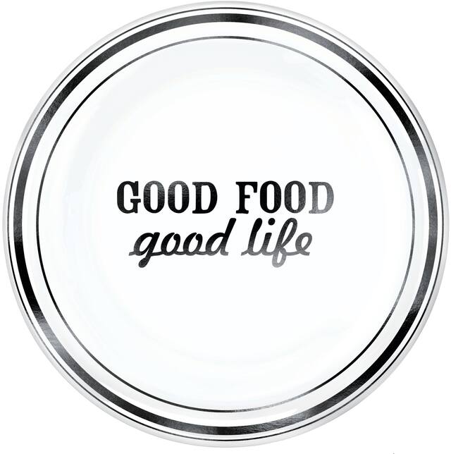 Eat & Enjoy Round Platter Front_Flat