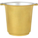 Metallic Gold Ice Bucket Front_Elevated
