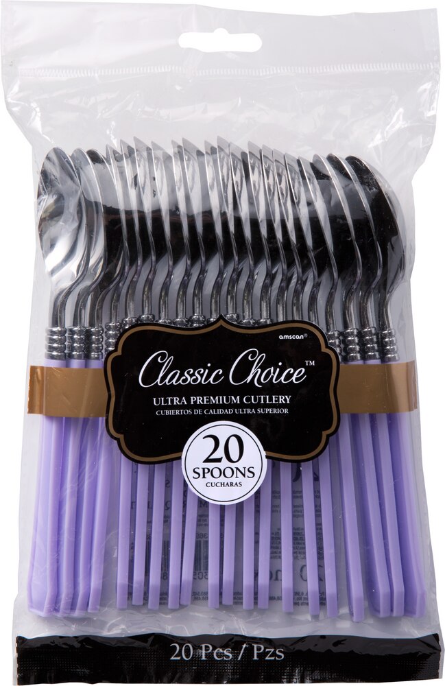 Classic Premium Plastic Spoons, 20pk Canadian Tire