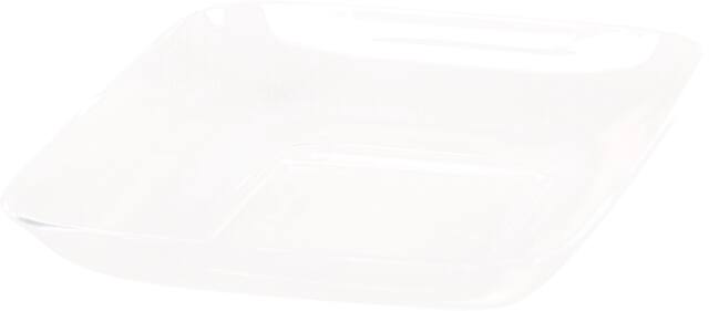 Ensemble pour mini hors-d’œuvre en plastique pour fêtes d'anniversaire, fête, anniversaire, transparent et blanc, paq. 96 Front_Angled_Left