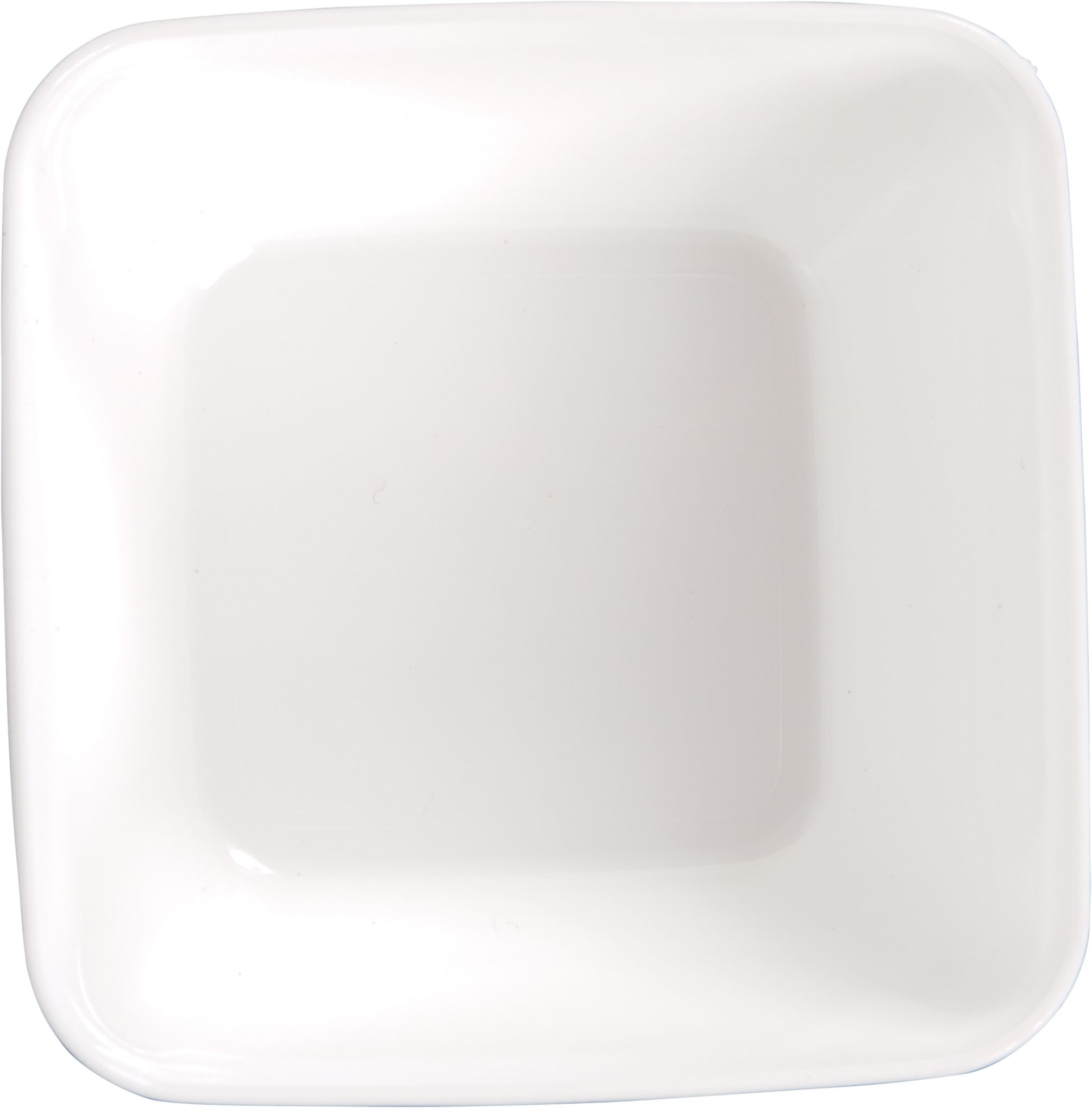 Mini Plastic Appetizer Set for Birthday, Party, Anniversary, Clear and White, 96-pk Overhead_Flat