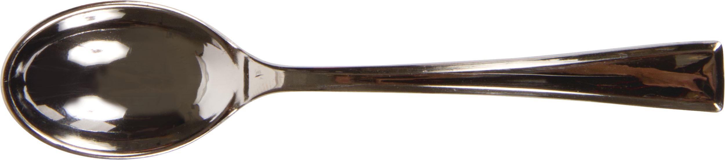 Mini Plastic Appetizer Set for Birthday, Party, Anniversary, Clear and White, 96-pk Overhead_Flat