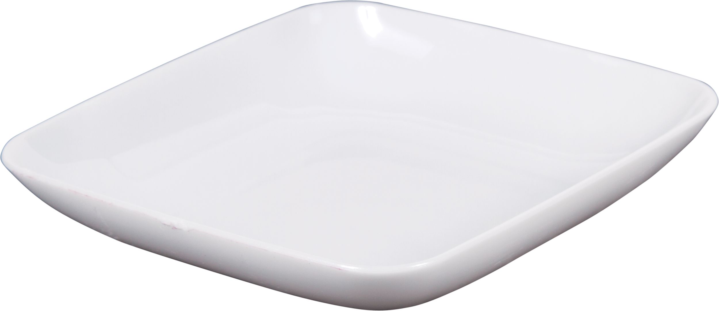 Mini Plastic Appetizer Set for Birthday, Party, Anniversary, Clear and White, 96-pk Front_Angled_Left