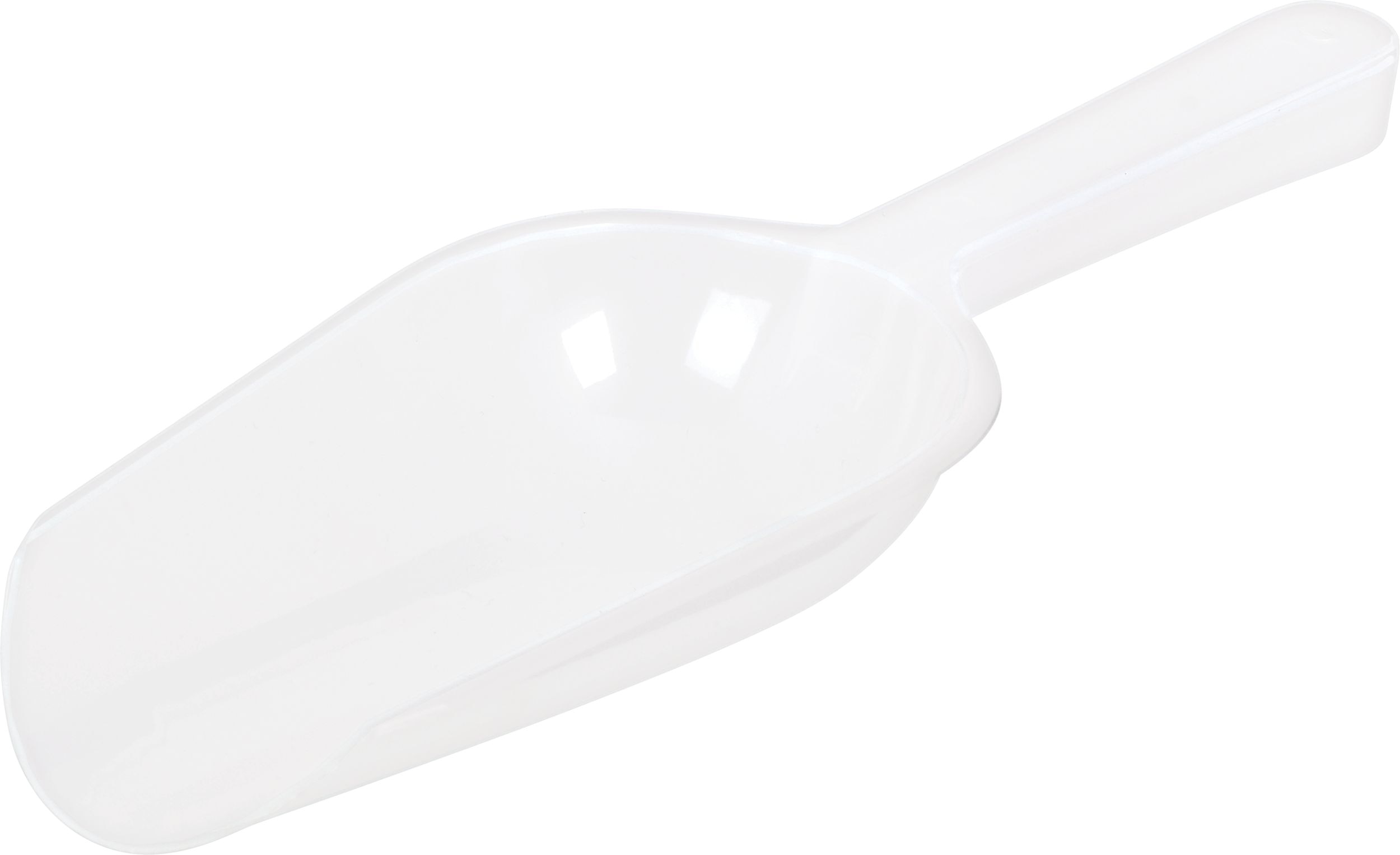 Pelle à glace en plastique transparent Front_Three_Fourths_Angled_Left