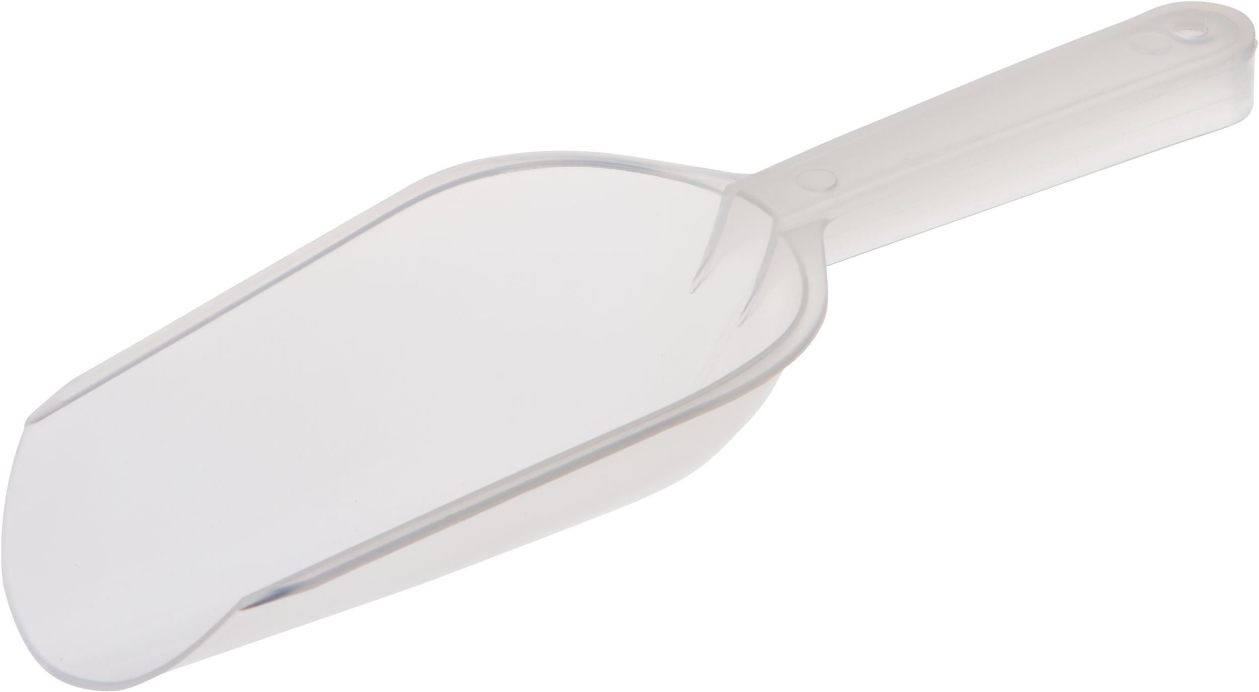 Pelle à glace en plastique transparent Front_Three_Fourths_Angled_Left