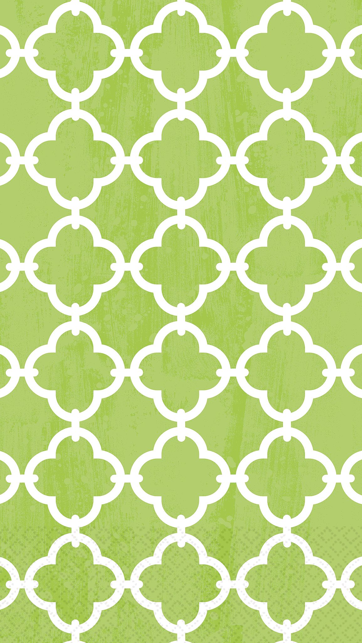 Essuie-mains d'invité à carreaux marocains, vert printanier, paq. 16 CloseUp