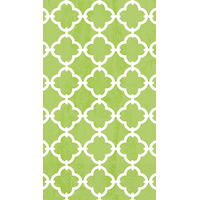 Spring Green Moroccan Tile Guest Towels, 16-pk CloseUp