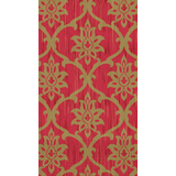 Festive Red & Gold Damask Guest Towels, 16-pk CloseUp