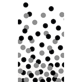 Disposable Paper Hand Towels, Black & White, 4 1/2 x 7 3/4-in, 16-pk CloseUp