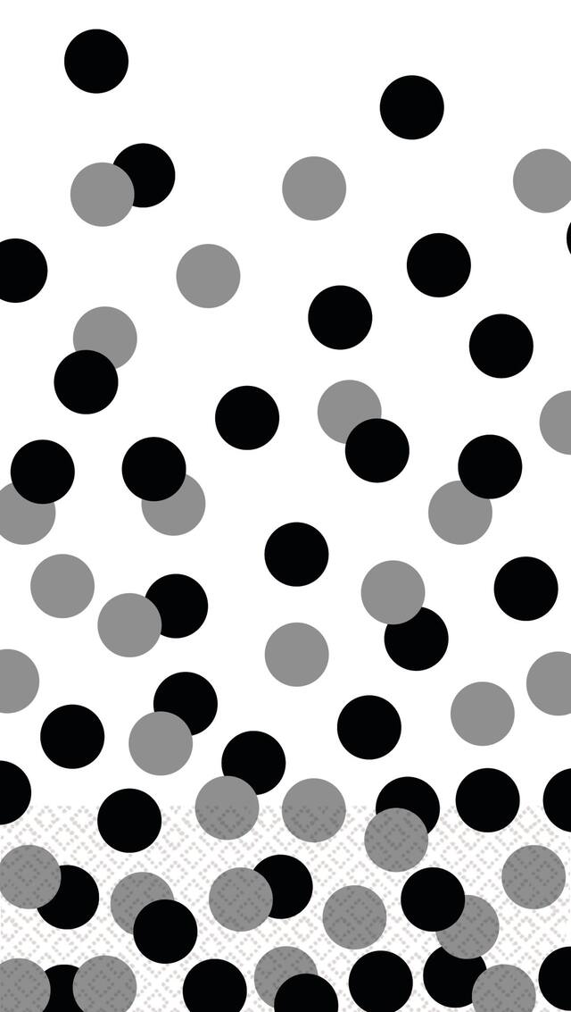 Disposable Paper Hand Towels, Black & White, 4 1/2 x 7 3/4-in, 16-pk CloseUp