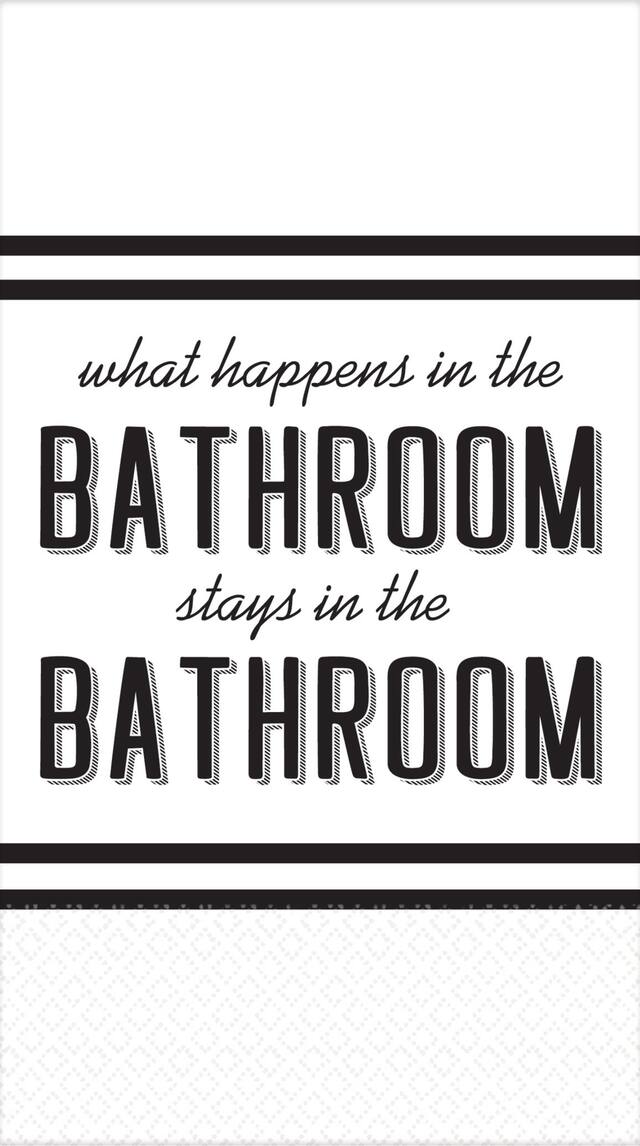 Essuie-mains d'invité haut de gamme pour salle de bain, paq. 16 Front_Flat