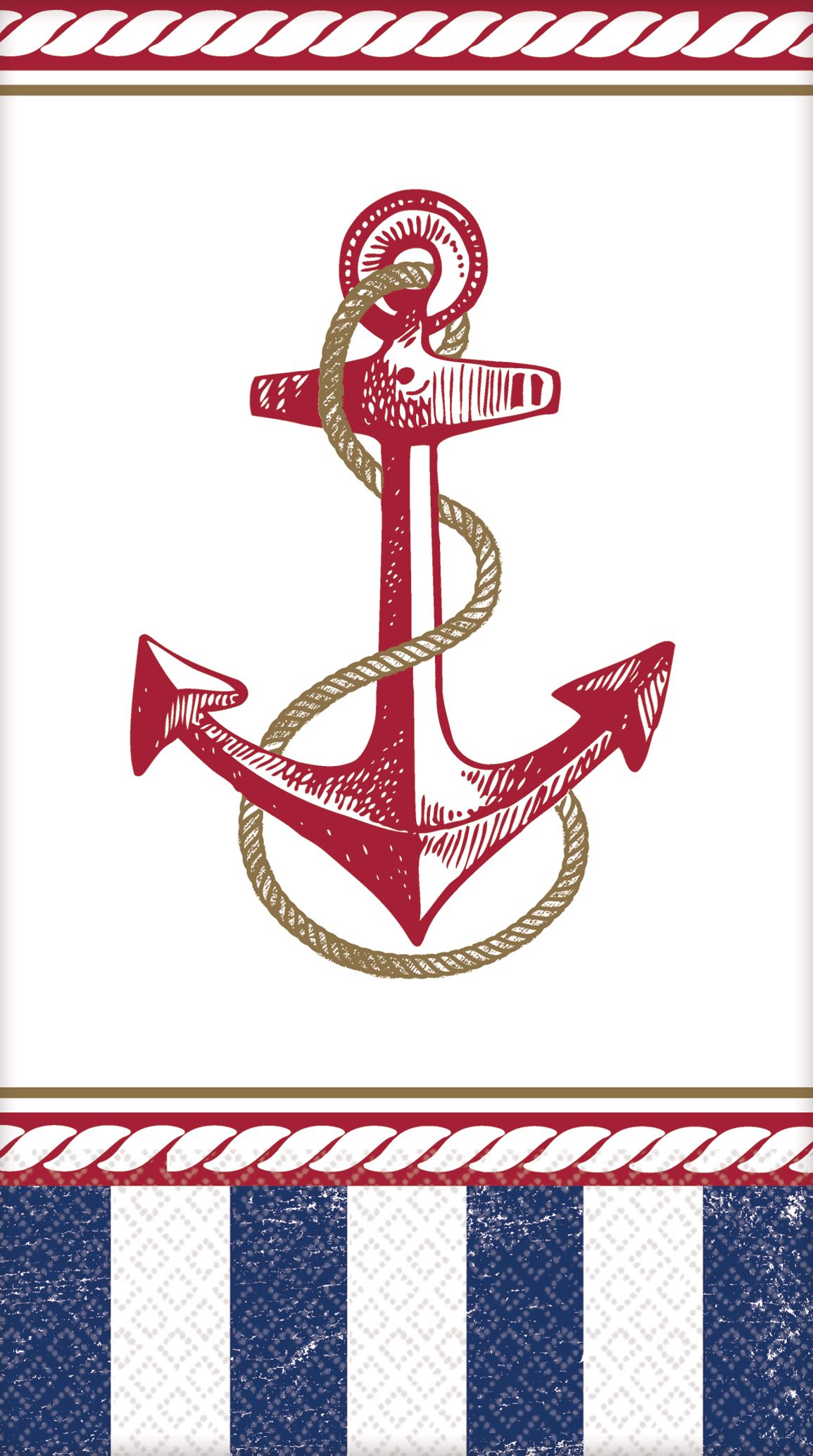 Striped Nautical Guest Towels, 16-pk Front_Flat