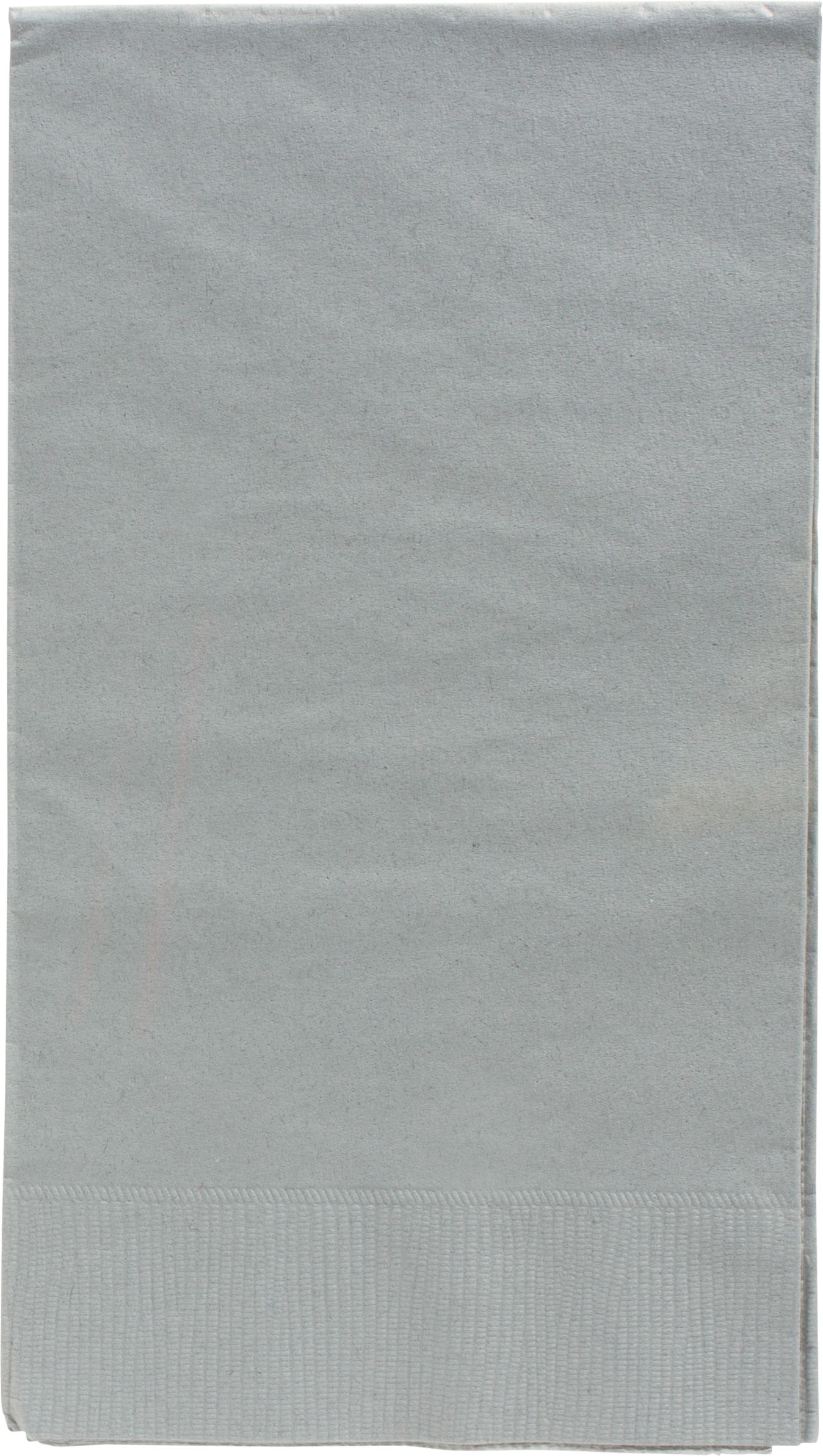 Silver Guest Towels, 16-pk Front_Flat