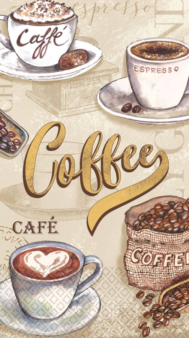 Eco-Friendly Coffee Break Guest Towels, 16-pk Front_Flat