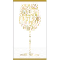 Essuie-mains d'invité haut de gamme pour Amateur de vin, paq. 16 Front_Flat