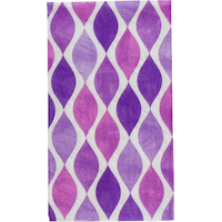 Amethyst Twist Guest Towels, 16-pk CloseUp