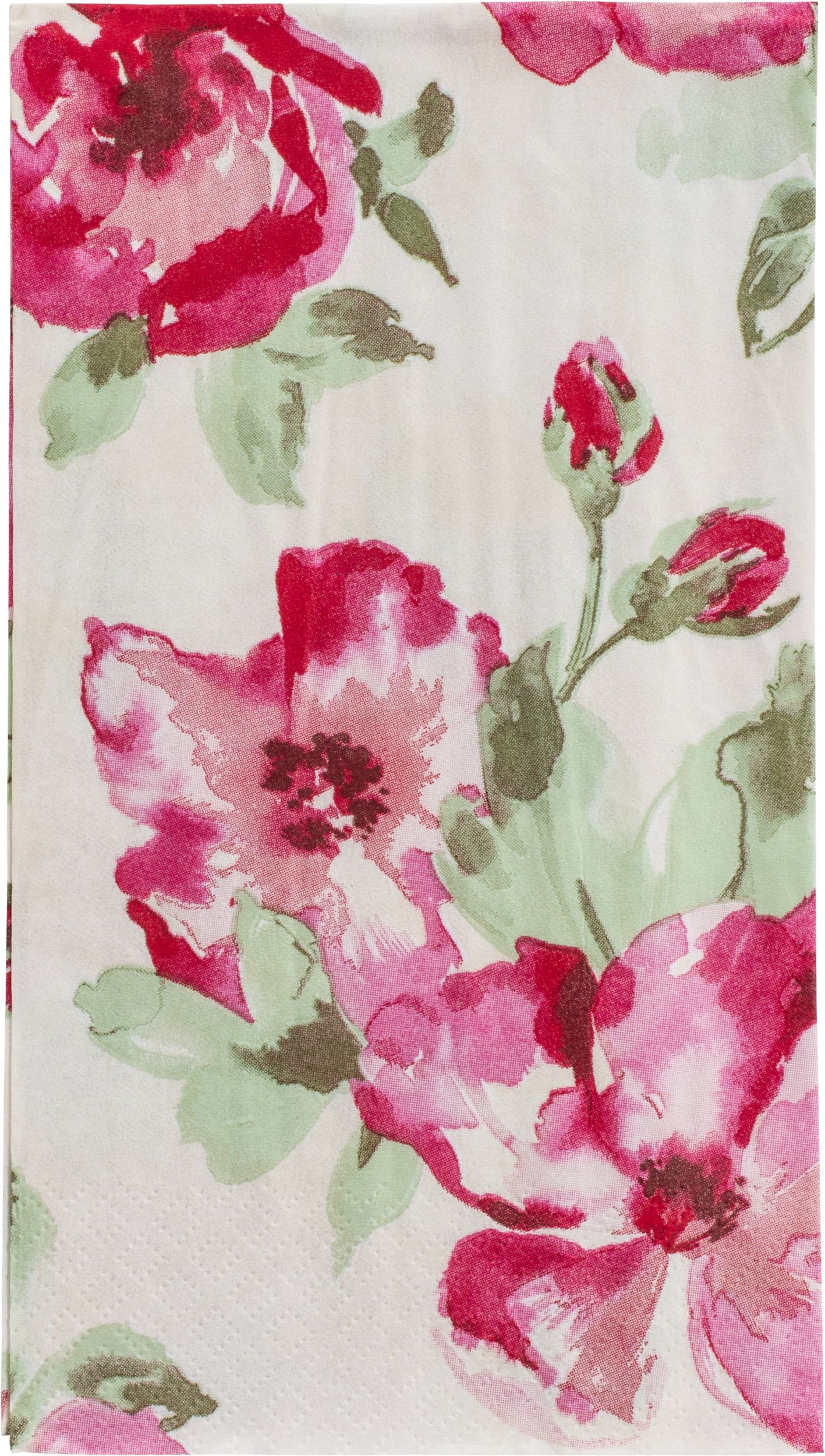 English Rose Guest Towels, 16-pk Front_Flat