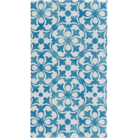 Serviettes pour invités carreaux hollandais, bleu, paq. 16 CloseUp