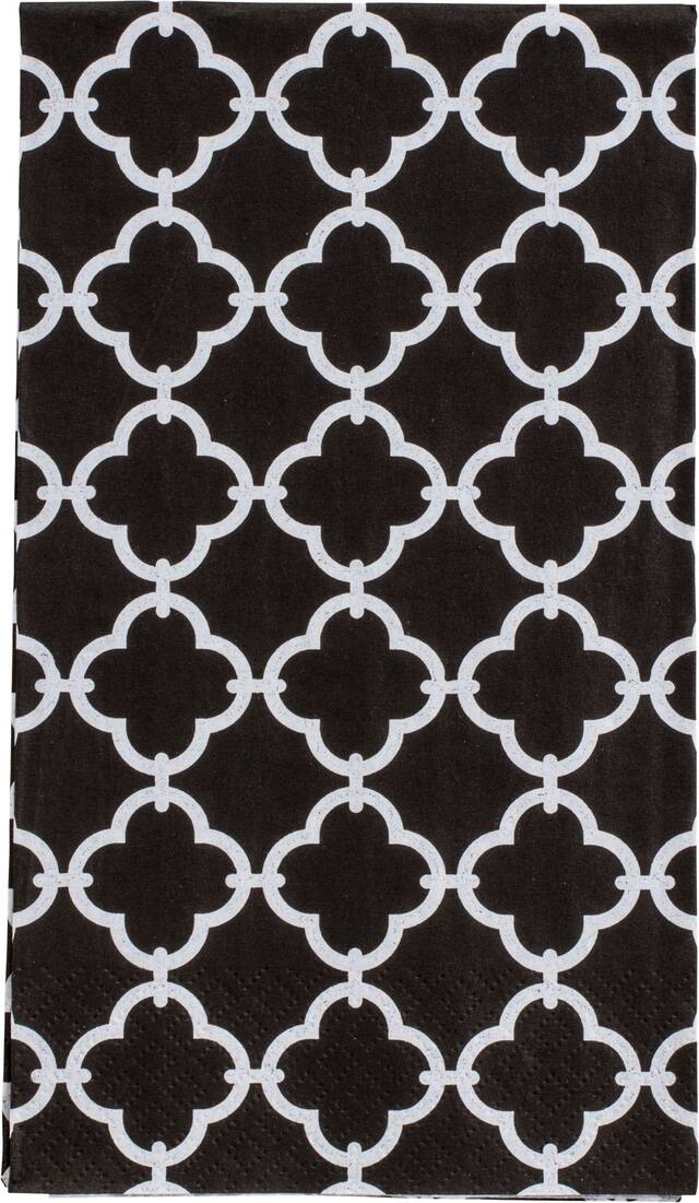 Moroccan Tile Guest Towels, 16-pk CloseUp