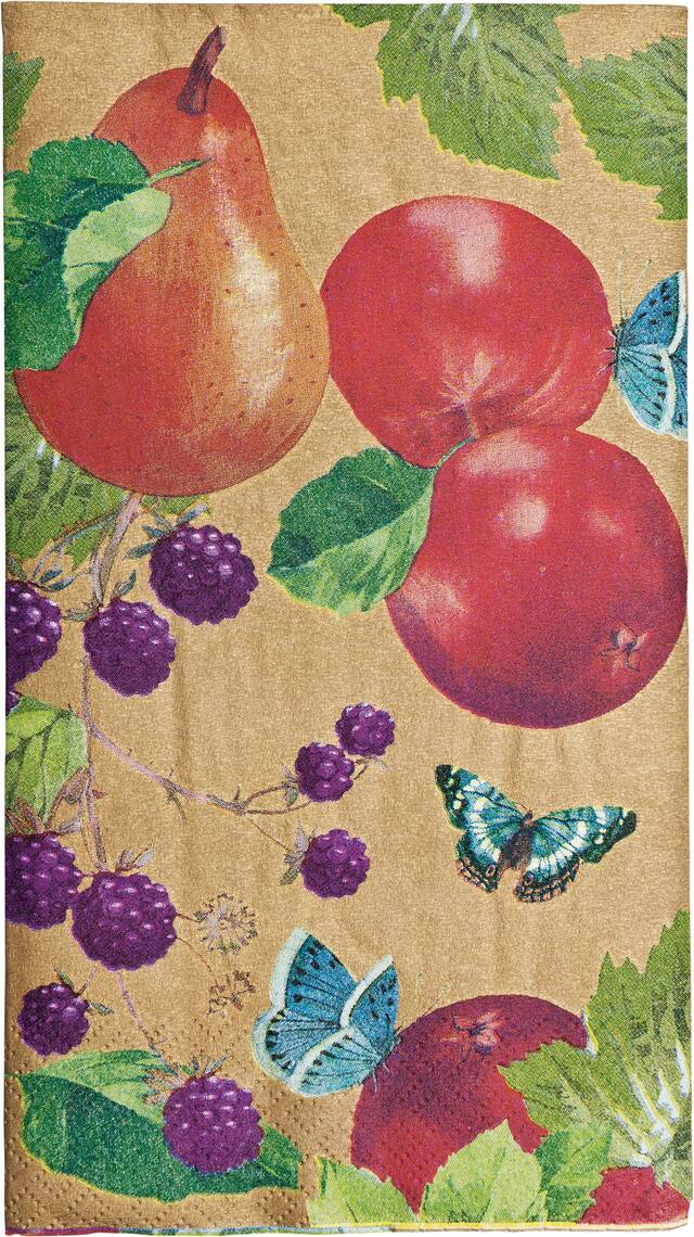 Serviettes pour invités Vie à la campagne Front_Flat