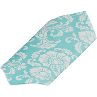 Light Blue Damask Guest Towels, 16-pk Front_Angled_Left