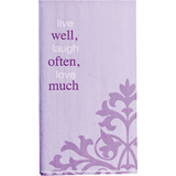 Eco-Friendly Live Well Often Guest Towels, 16-pk Front_Flat