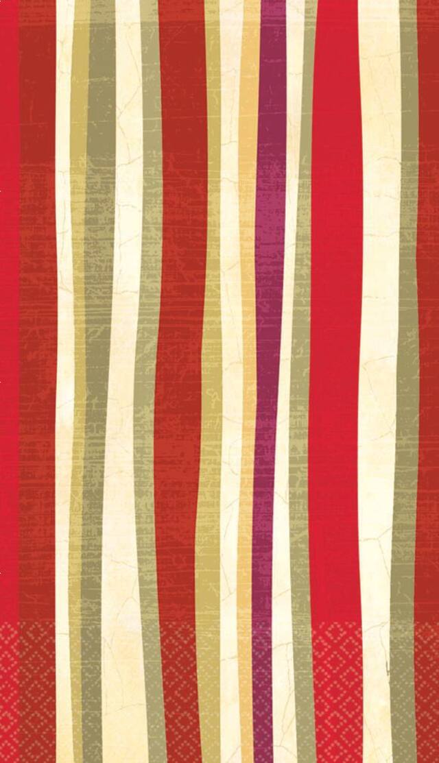 Serviettes pour invités à motif couverture mexicaine, paq. 16 Front_Flat