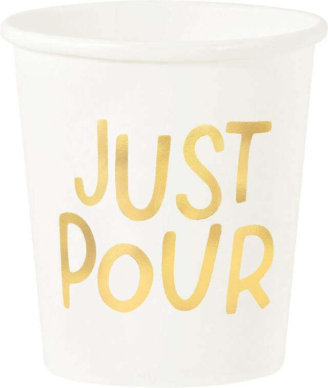 Just Pour Cups, 16-pk Front_Elevated